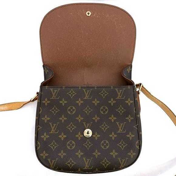 Louis Vuitton Saint-Cloud GM Shoulder Bag Monogram Canvas Brown - Picture 6 of 10
